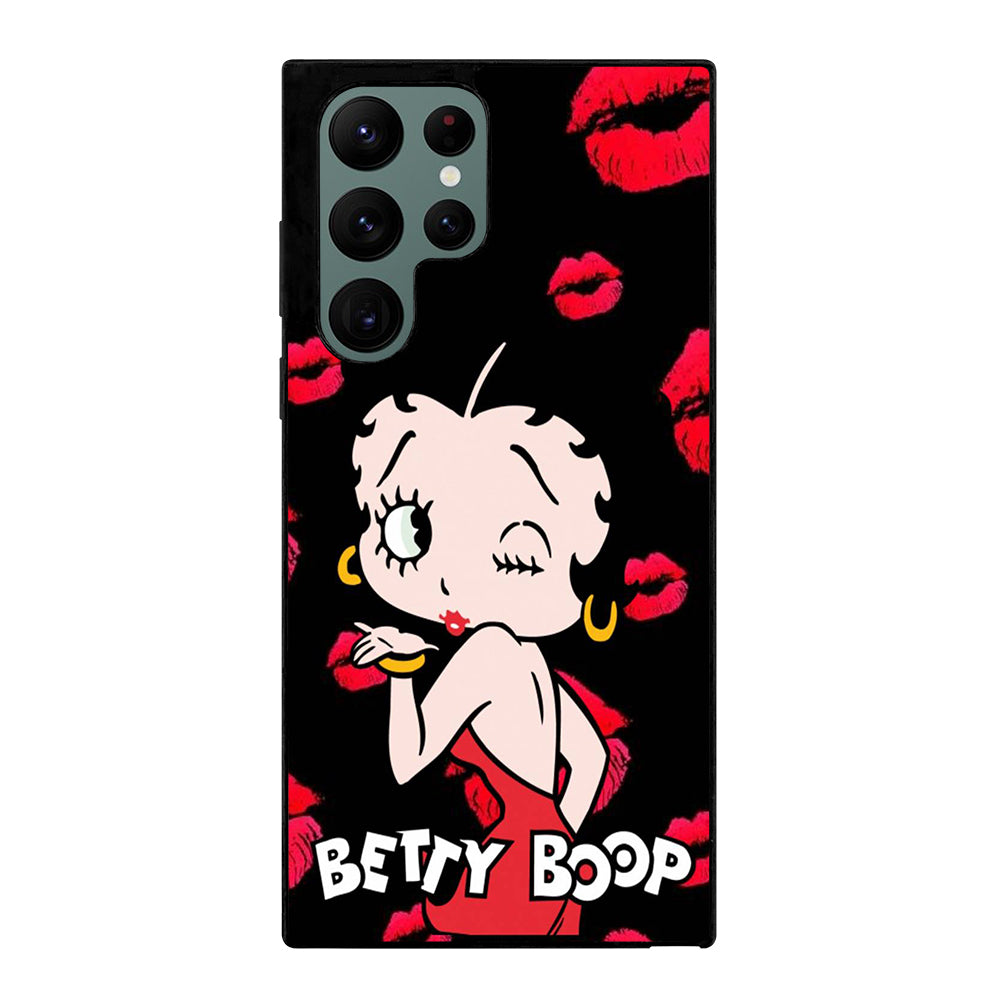 Betty Boop Big Kiss Samsung Galaxy S22 Ultra 5G Case