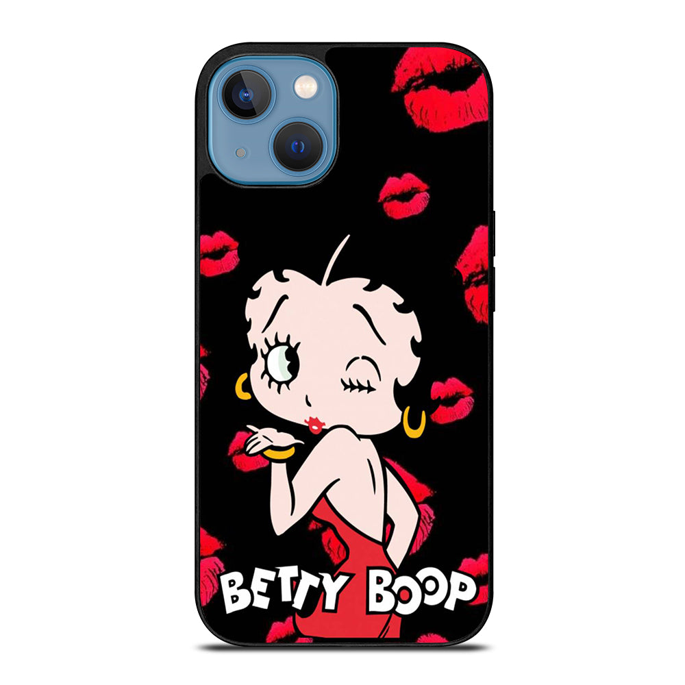 Betty Boop Big Kiss iPhone 13 Case