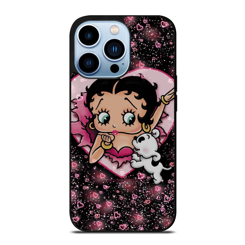 Betty Boop Pink iPhone 13 Pro Max Case