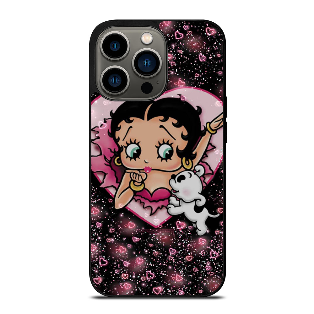 Betty Boop Pink iPhone 13 Pro Case
