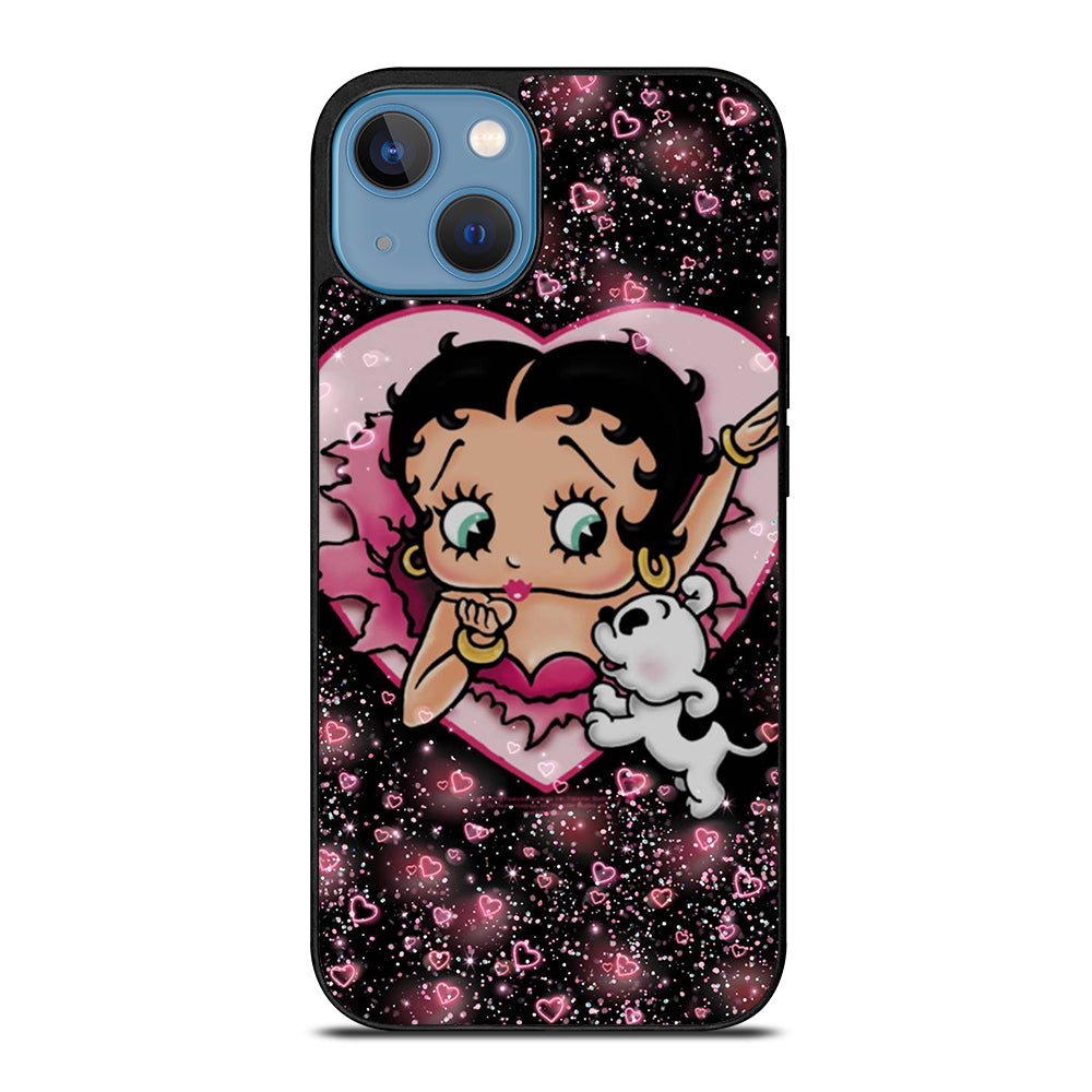 Betty Boop Pink iPhone 13 Case