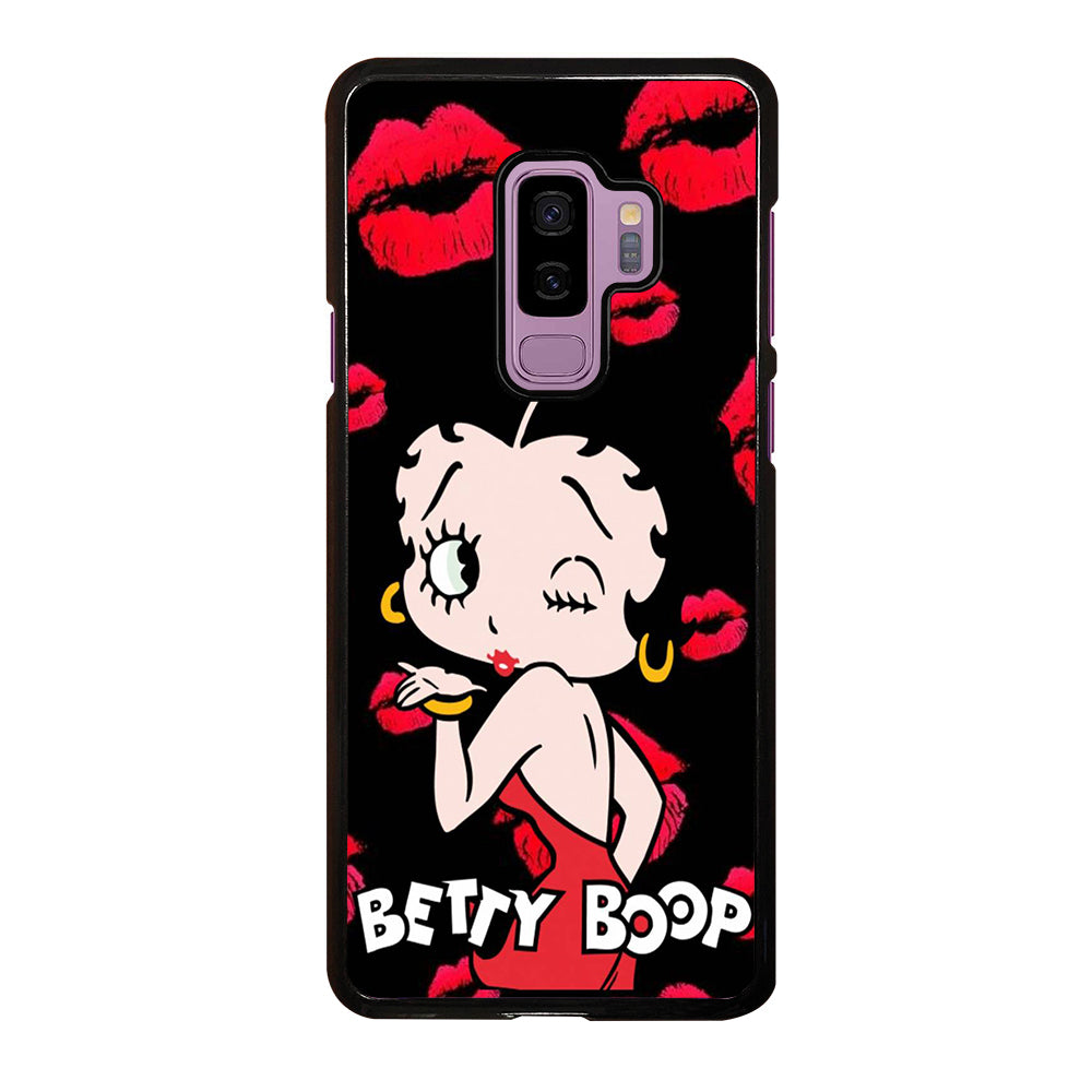 Betty Boop Big Kiss Samsung Galaxy S9 Plus Case