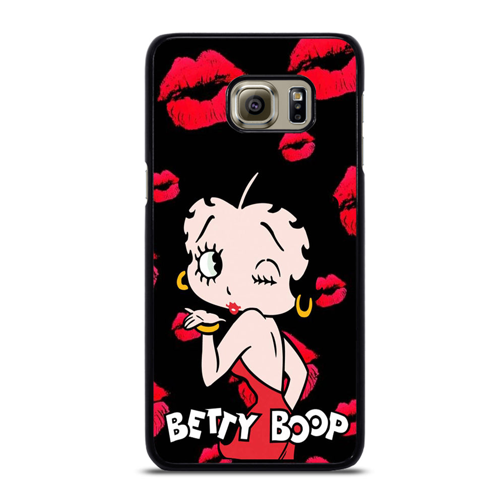 Betty Boop Big Kiss Samsung Galaxy S6 Edge Plus Case
