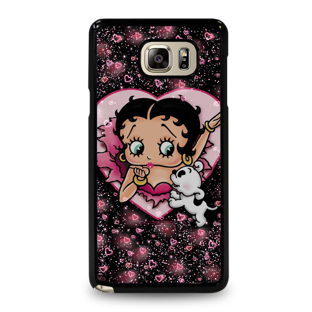 Betty Boop Pink Samsung Galaxy Note 5 Case