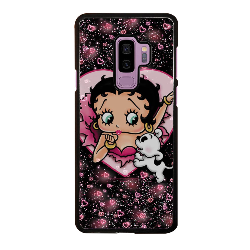 Betty Boop Pink Samsung Galaxy S9 Plus Case