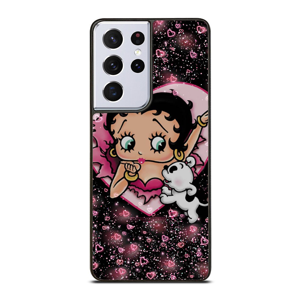 Betty Boop Pink Samsung Galaxy S21 Ultra 5G Case