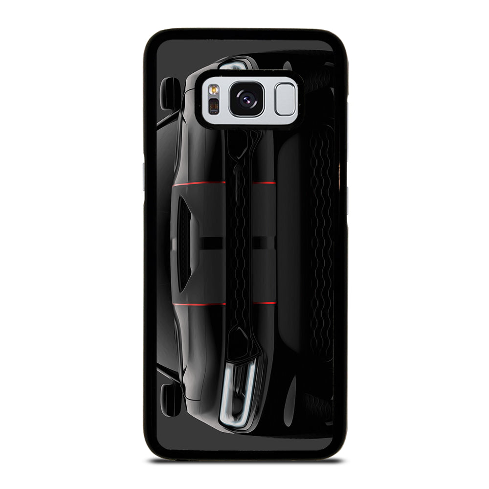 Black Dodge Challenger Oilred Samsung Galaxy S8 Case