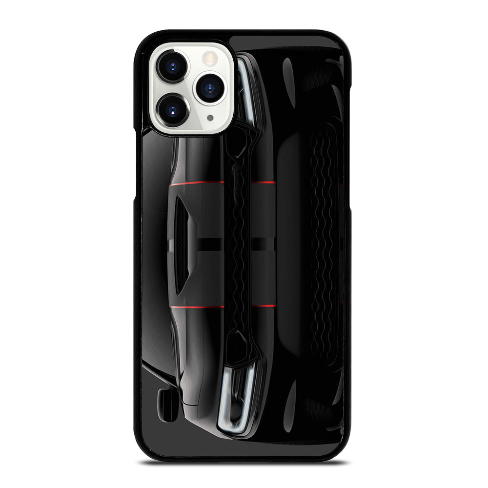 Black Dodge Challenger Oilred iPhone 11 Pro Case