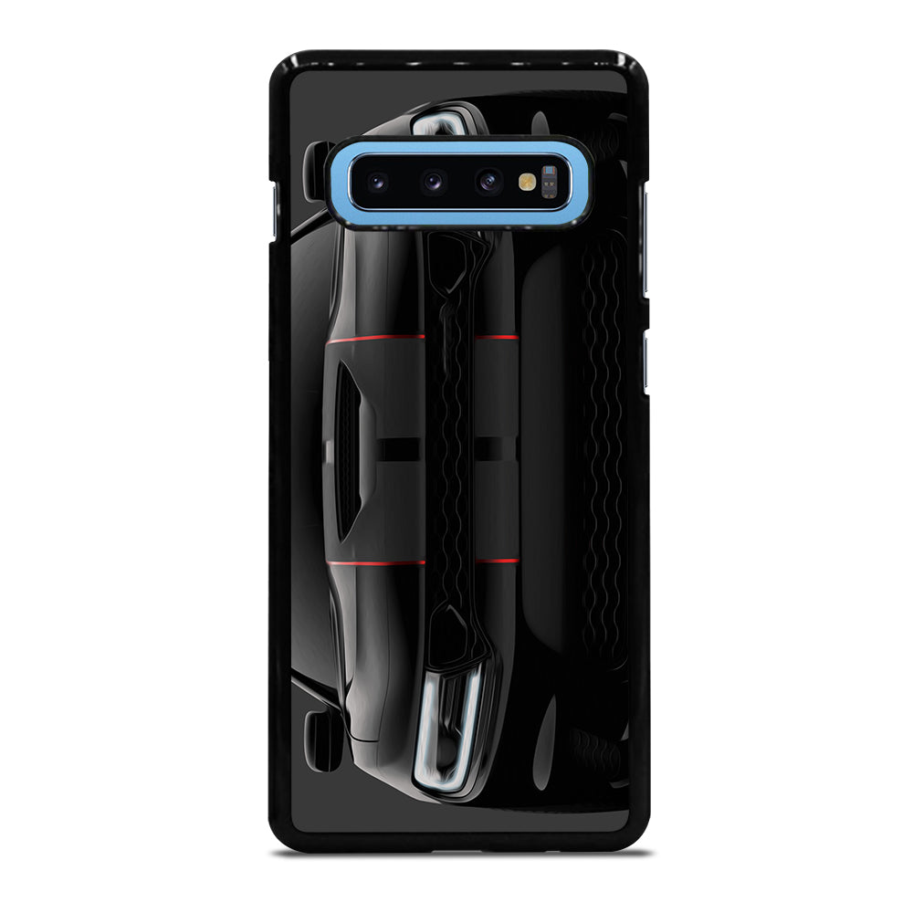 Black Dodge Challenger Oilred Samsung Galaxy S10 Plus Case