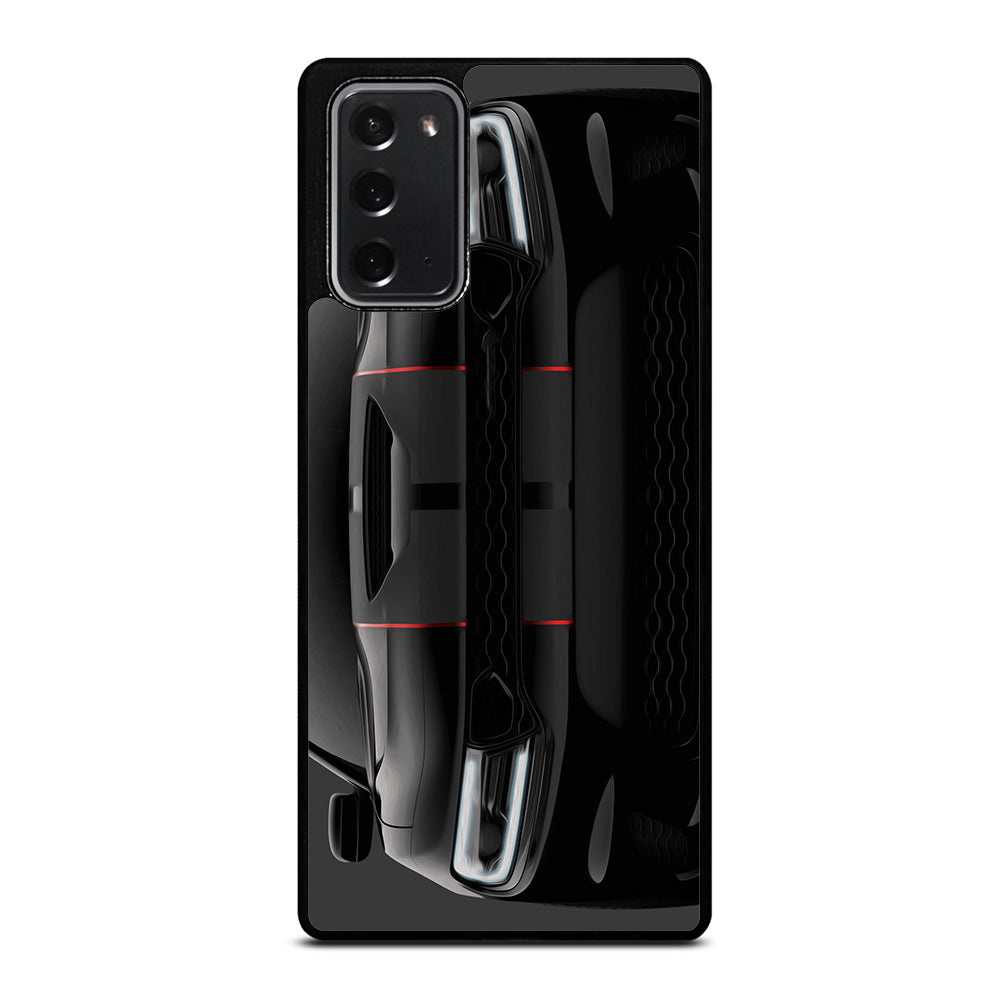 Black Dodge Challenger Oilred Samsung Galaxy Note 20 Case