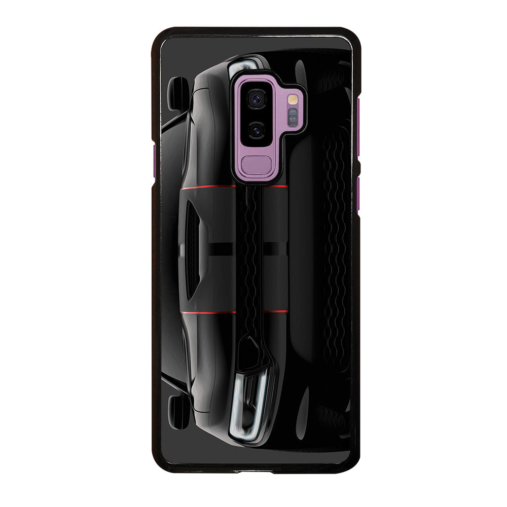 Black Dodge Challenger Oilred Samsung Galaxy S9 Plus Case