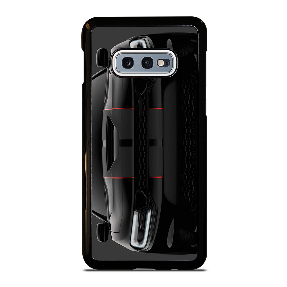 Black Dodge Challenger Oilred Samsung Galaxy S10e Case
