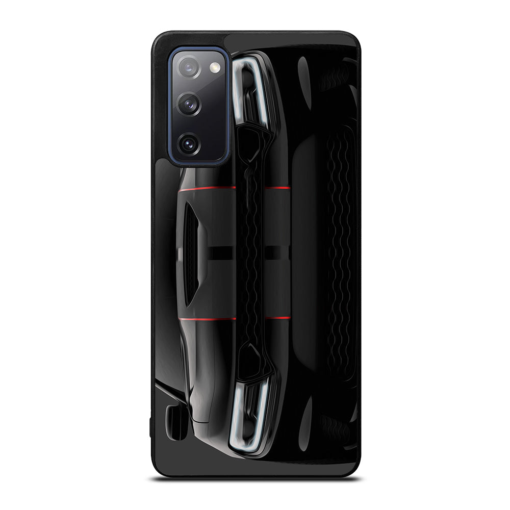 Black Dodge Challenger Oilred Samsung Galaxy S20 FE 5G Case
