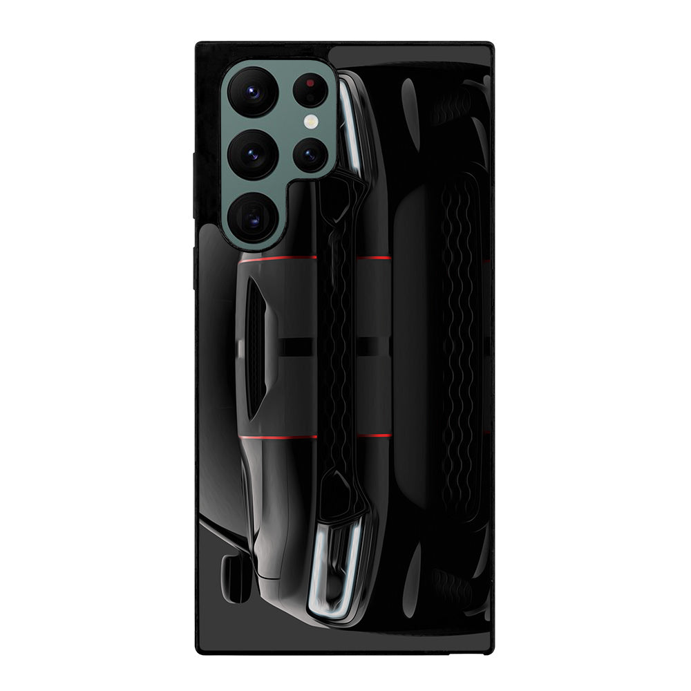 Black Dodge Challenger Oilred Samsung Galaxy S22 Ultra 5G Case