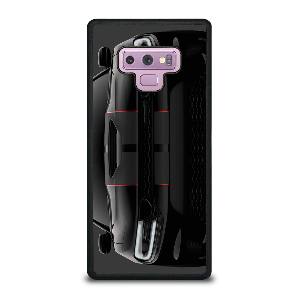 Black Dodge Challenger Oilred Samsung Galaxy Note 9 Case