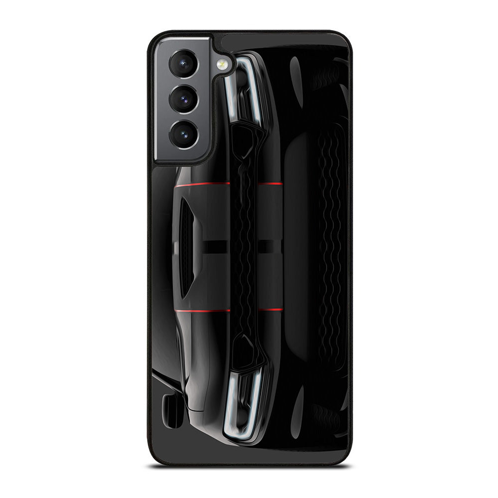 Black Dodge Challenger Oilred Samsung Galaxy S21 Plus 5G Case