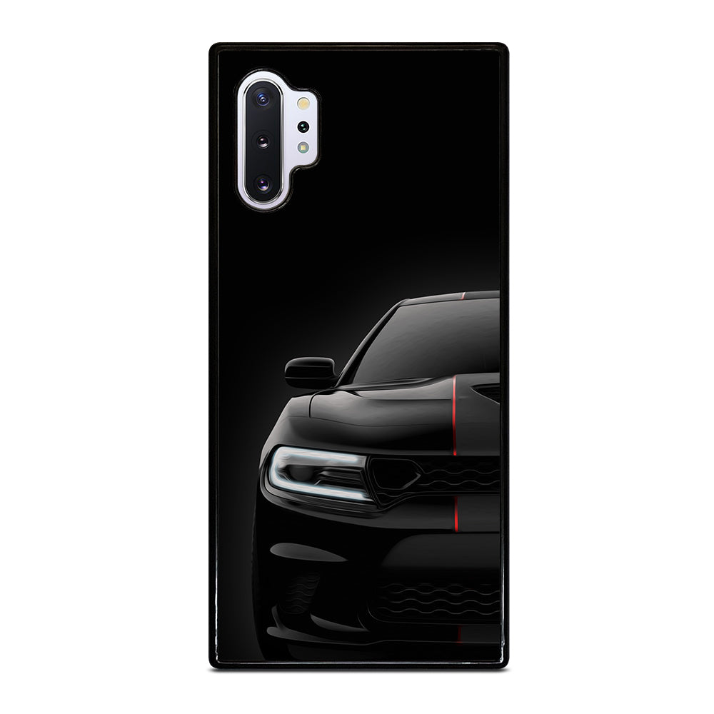 Black Dodge Challenger Outerglow Samsung Galaxy Note 10 Plus Case