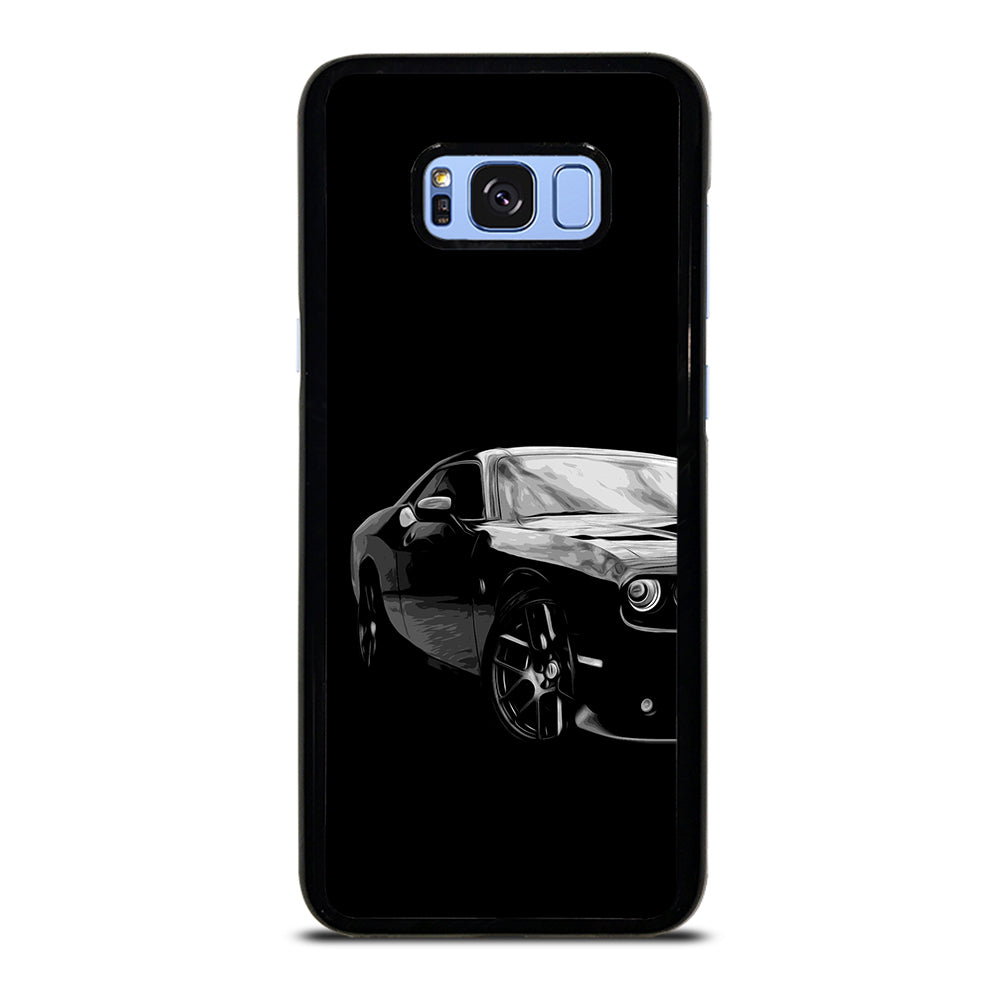 Black Dodge Challenger Posterizeoil Samsung Galaxy S8 Plus Case