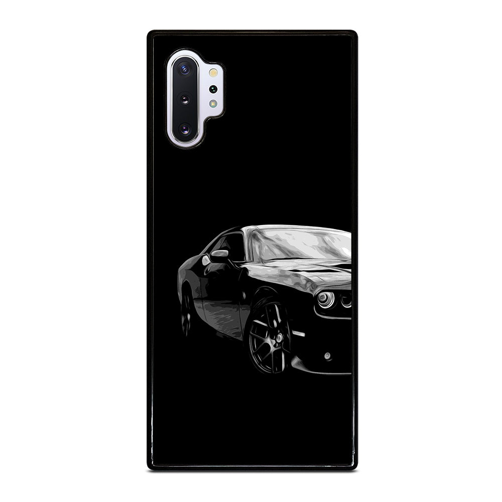 Black Dodge Challenger Posterizeoil Samsung Galaxy Note 10 Plus Case