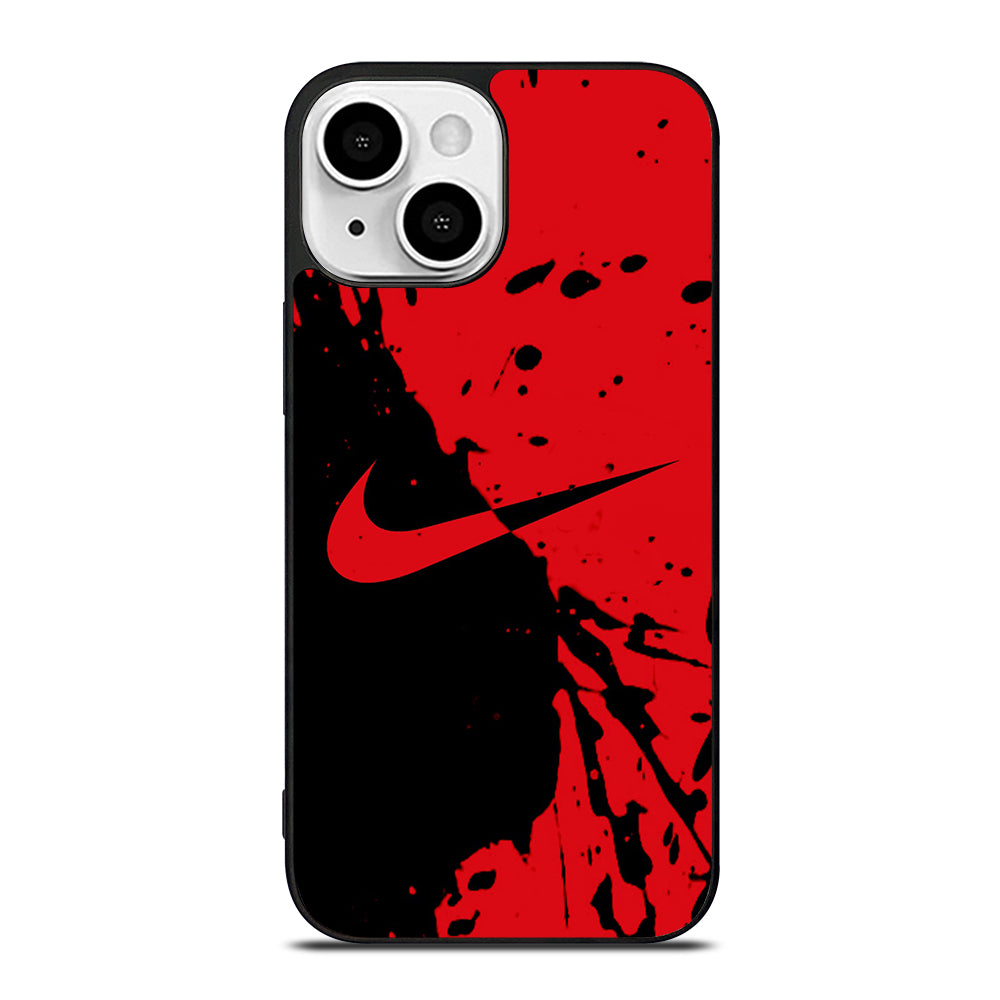 Black Red Nike iPhone 13 Mini Case