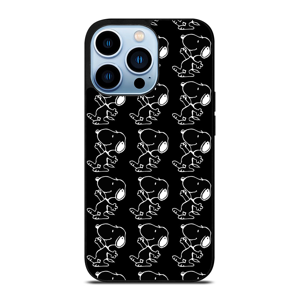 Black Snoopy Dog iPhone 13 Pro Max Case
