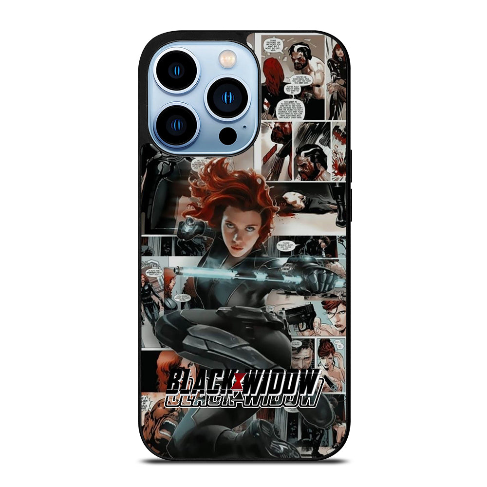 Black Widow Comic iPhone 13 Pro Max Case