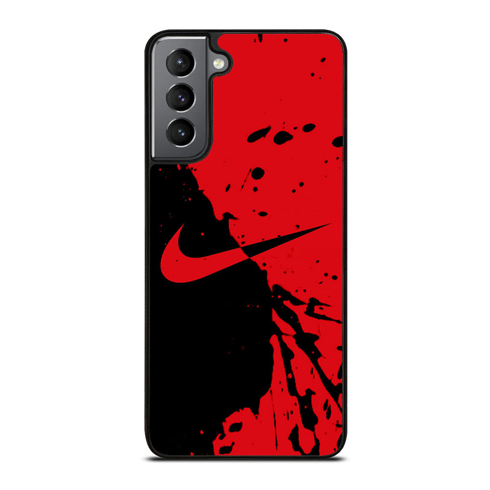 Black Red Nike Samsung Galaxy S21 Plus 5G Case