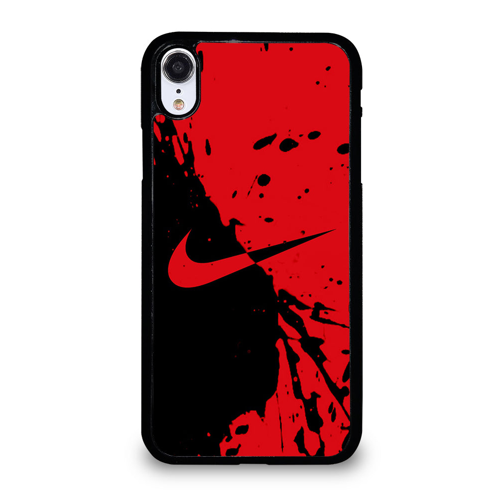 Black Red Nike iPhone XR Case
