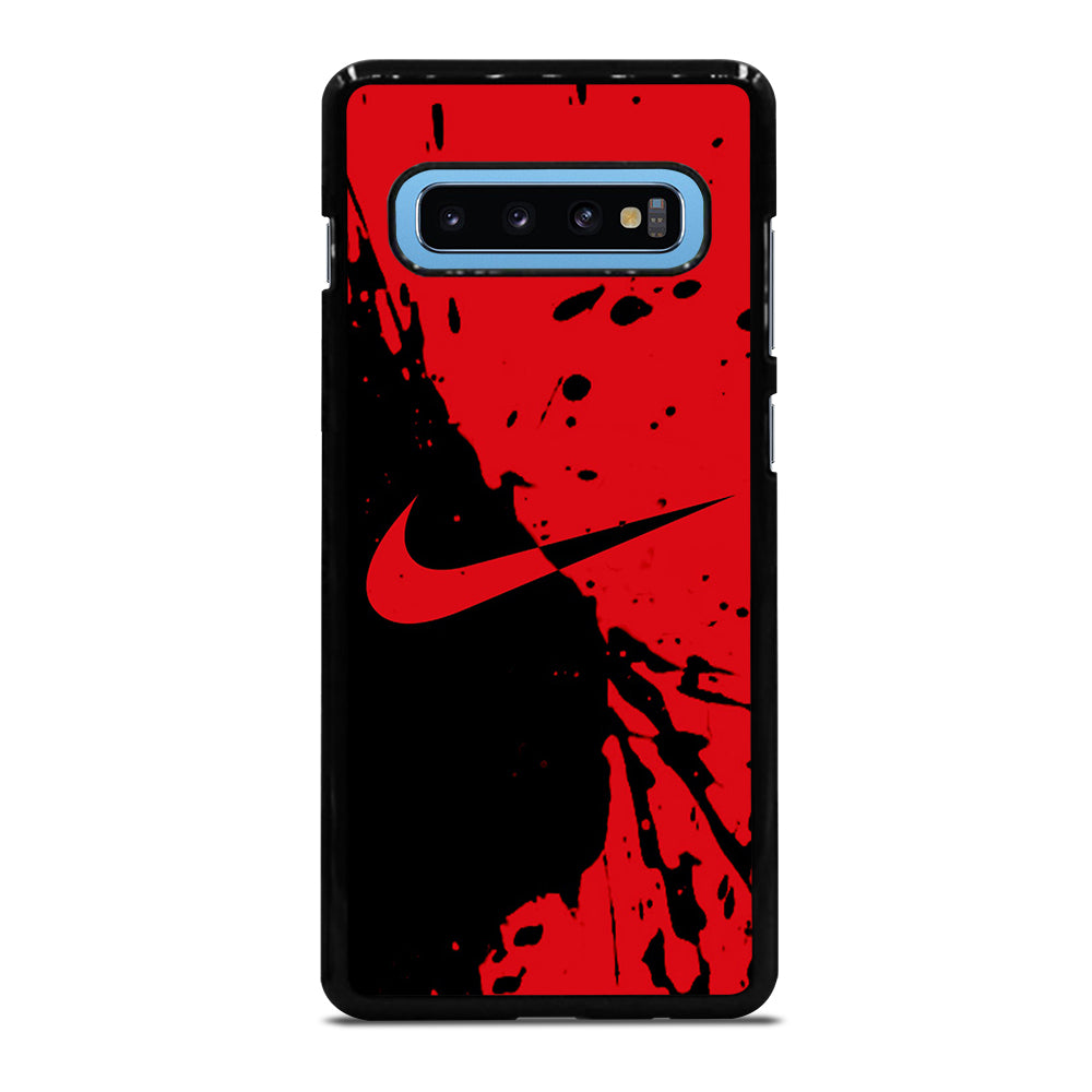 Black Red Nike Samsung Galaxy S10 Plus Case