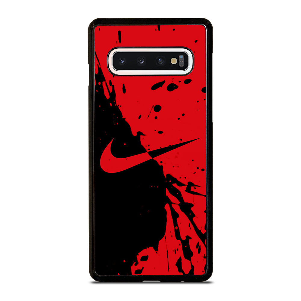 Black Red Nike Samsung Galaxy S10 Case