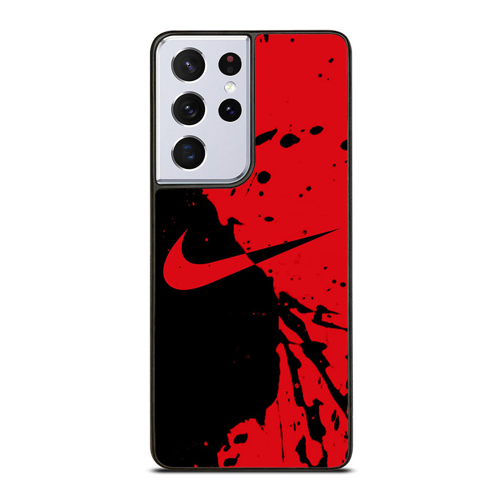 Black Red Nike Samsung Galaxy S21 Ultra 5G Case