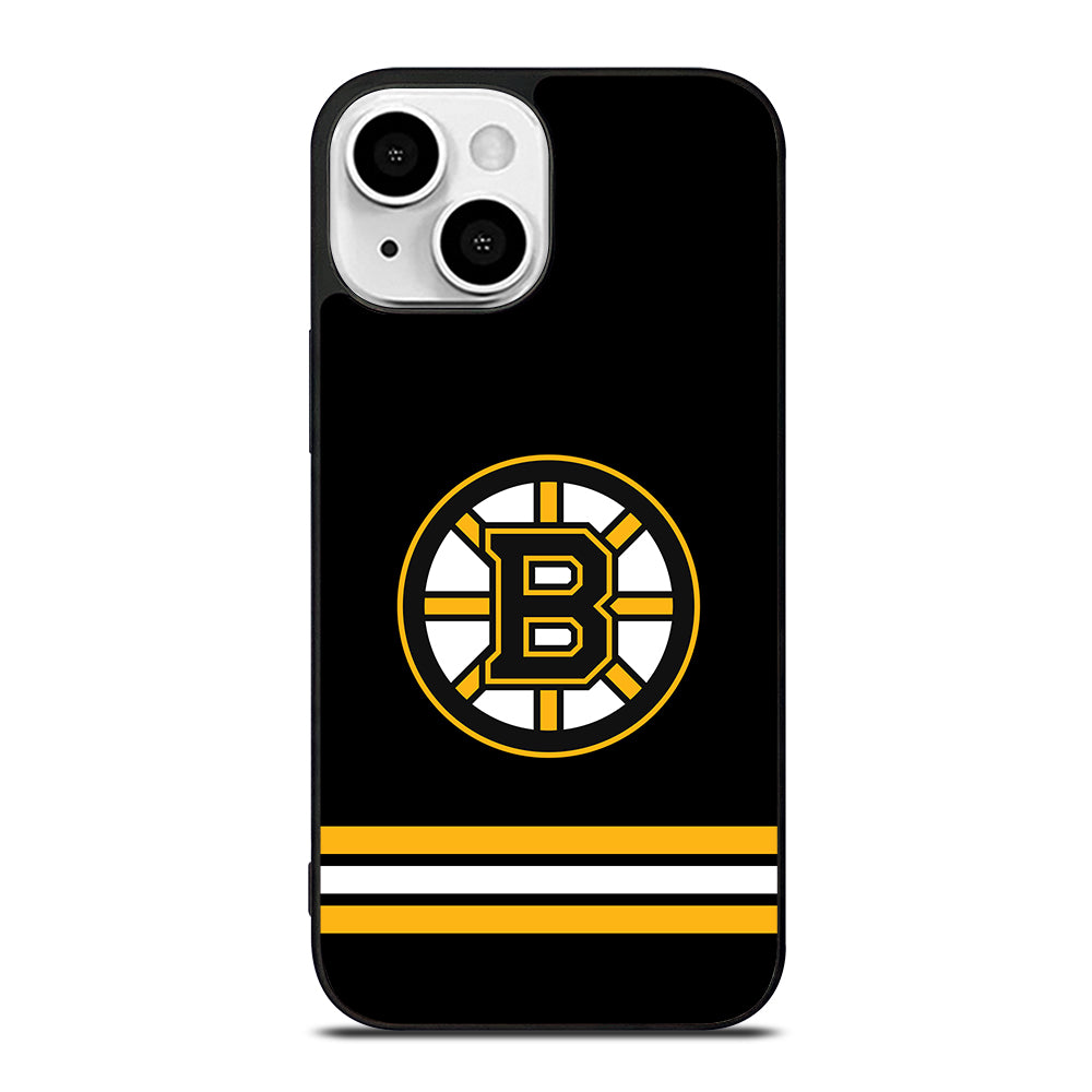 Boston Bruins NHL in Black iPhone 13 Mini Case
