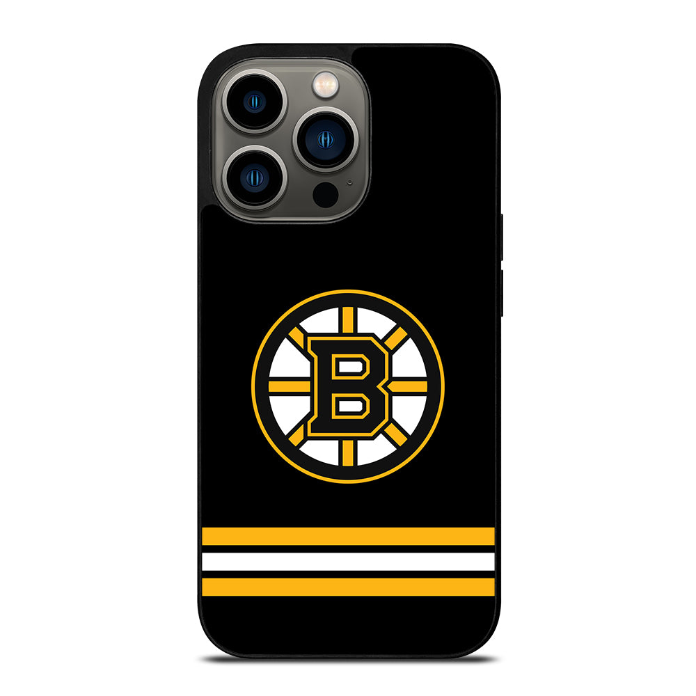 Boston Bruins NHL in Black iPhone 13 Pro Case