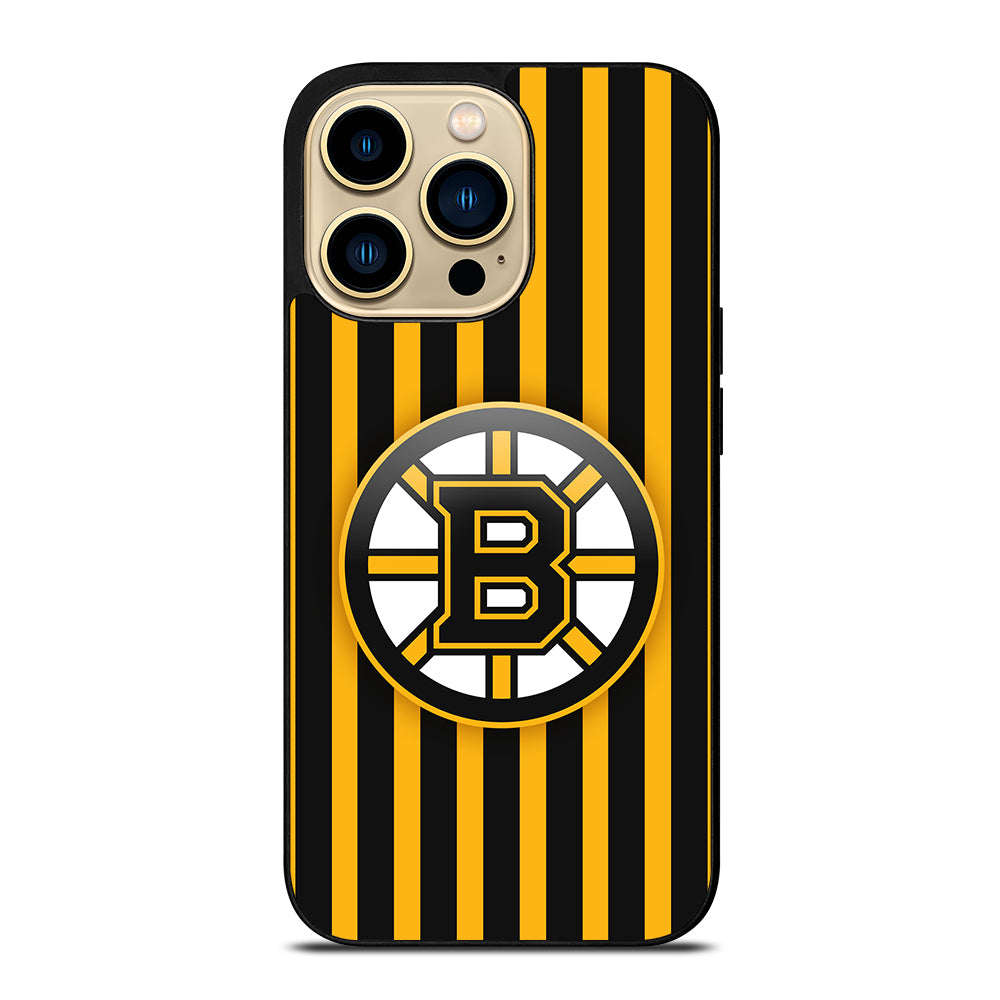 Boston Bruins NHL Batch iPhone 14 Pro Max Case