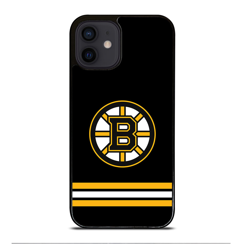 Boston Bruins NHL in Black iPhone 12 Mini Case
