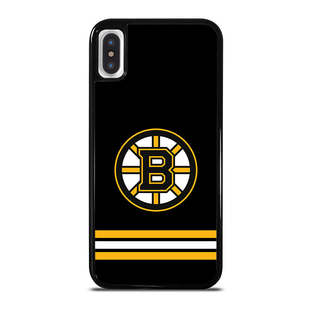 Boston Bruins NHL in Black iPhone X / XS Case