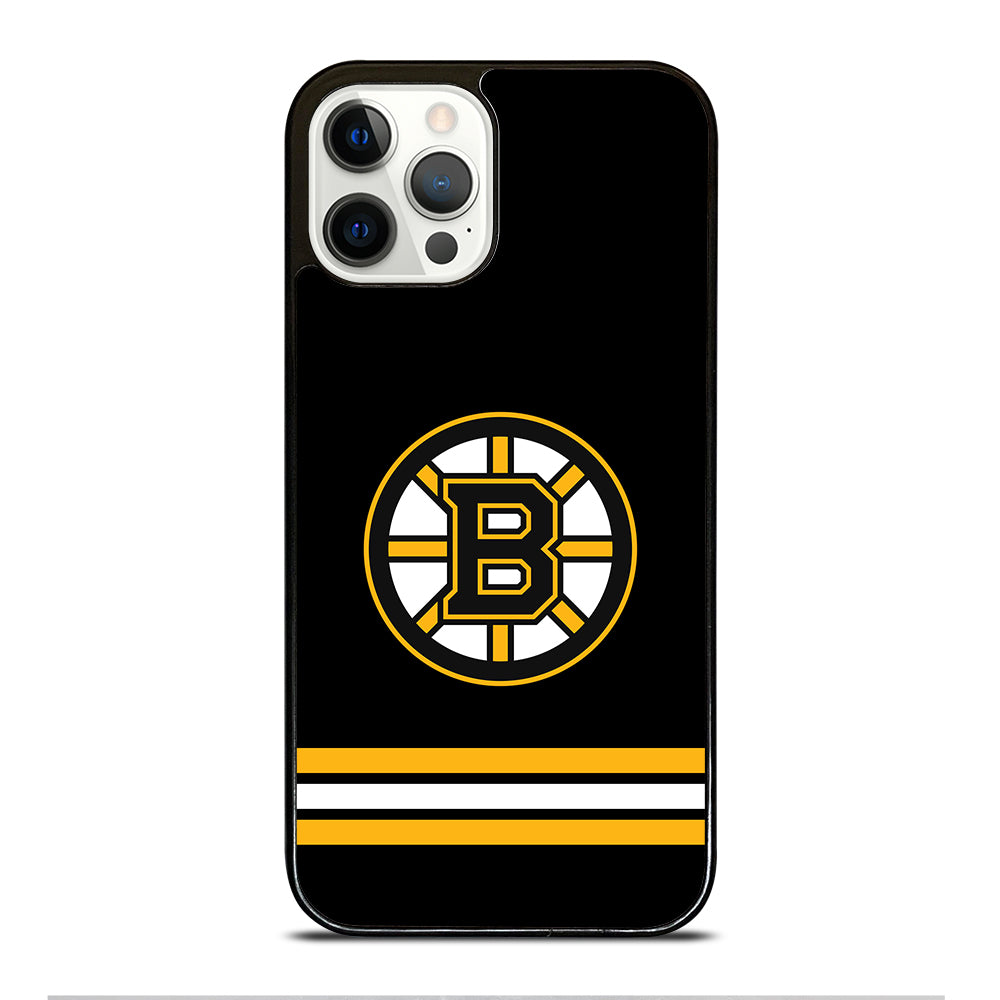 Boston Bruins NHL in Black iPhone 12 Pro Case