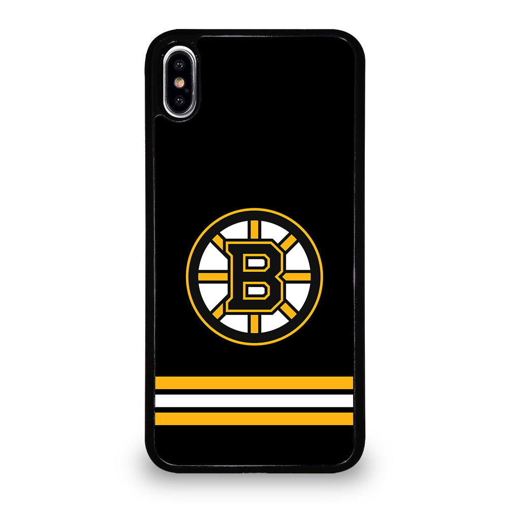 Boston Bruins NHL in Black iPhone XS Max Case