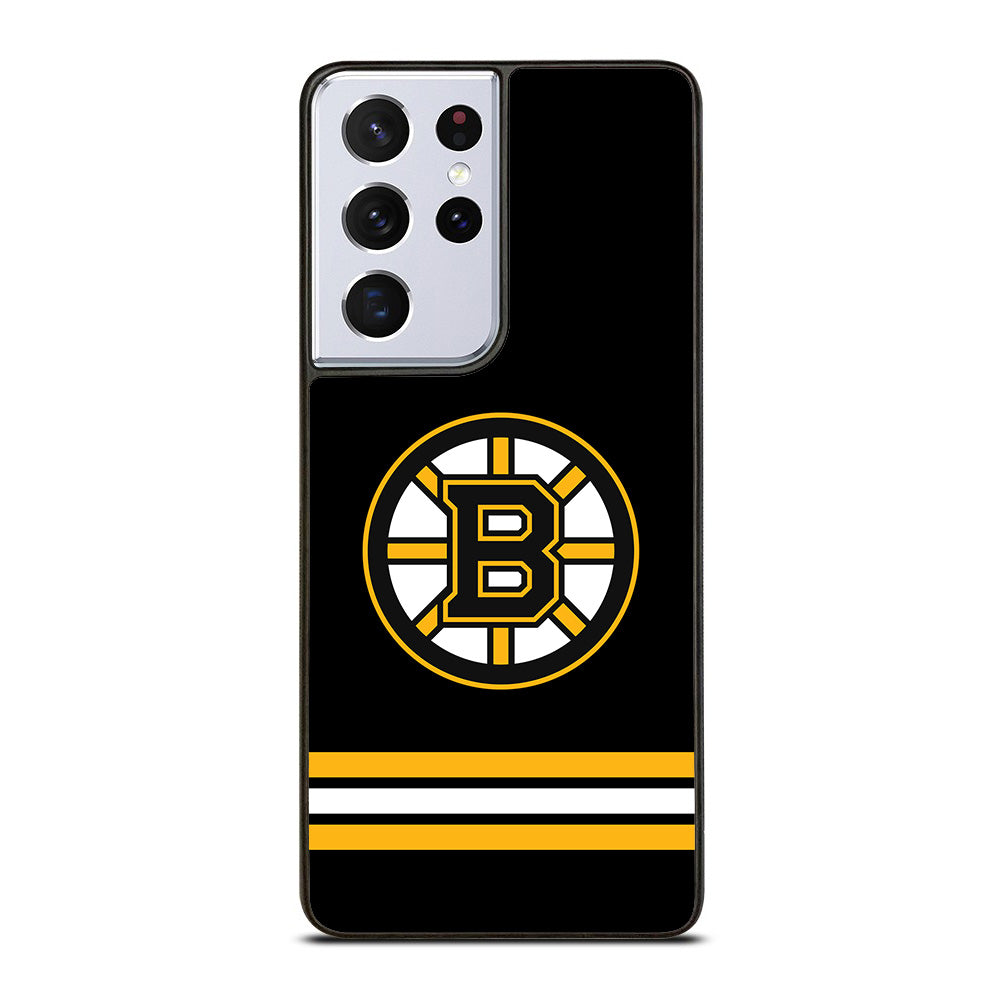 Boston Bruins NHL in Black Samsung Galaxy S21 Ultra 5G Case