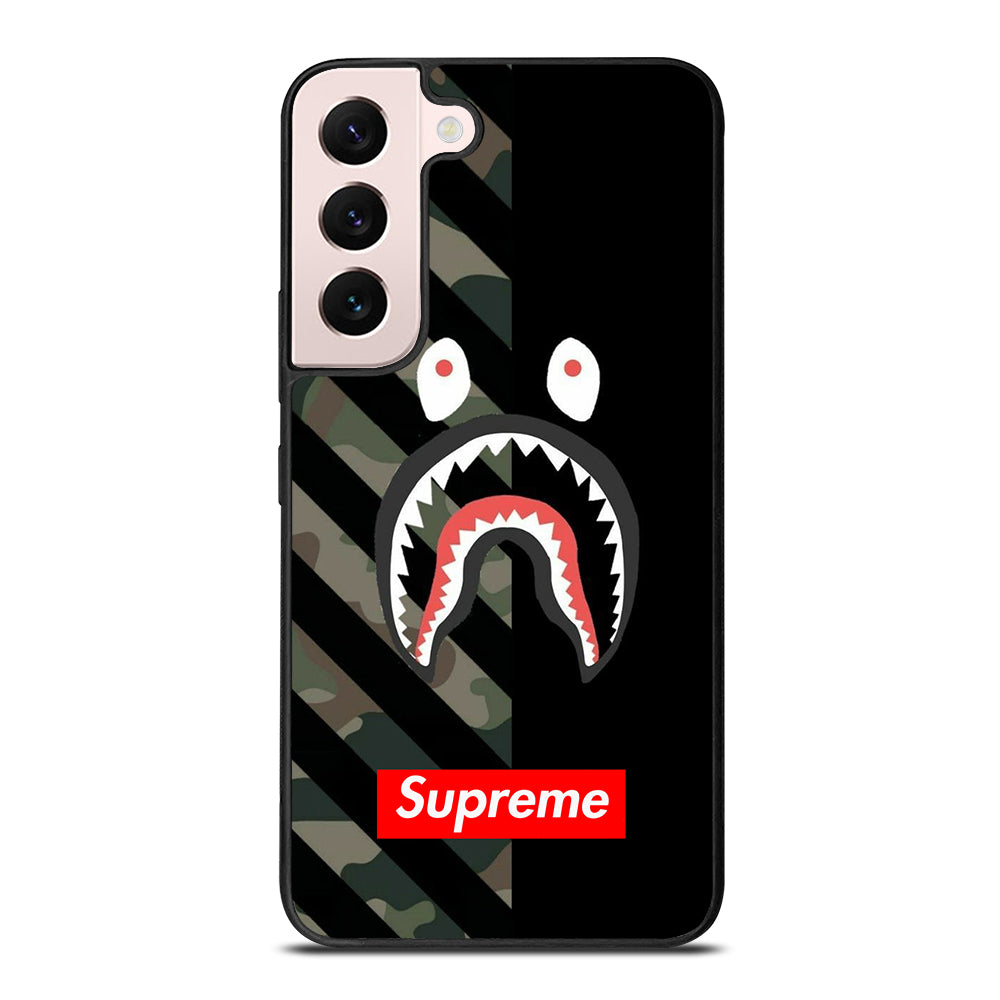 CAMO BAPE SHARK SUPR Samsung Galaxy S22 Plus 5G Case