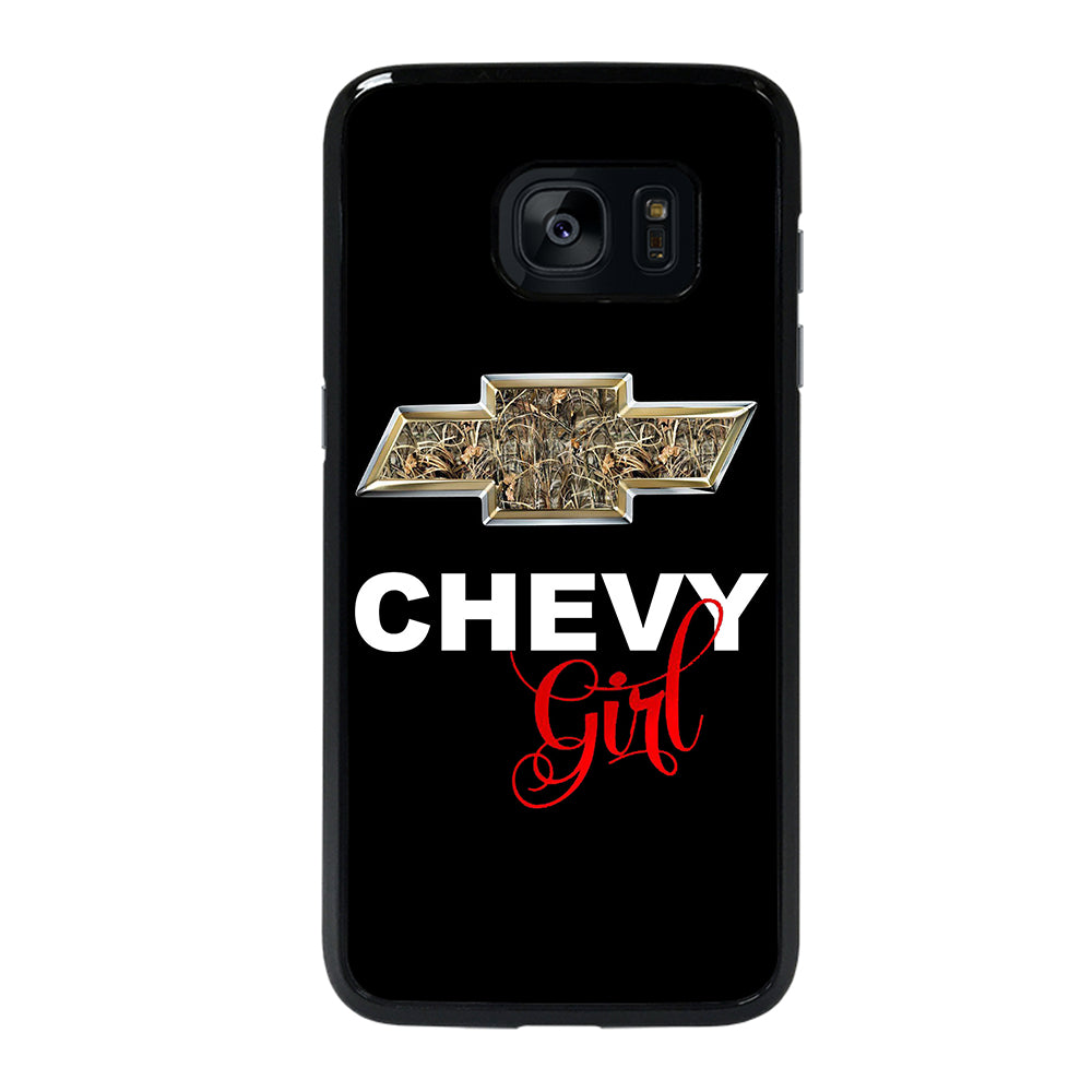 CAMO CHEVY GIRL Samsung Galaxy S7 Edge Case