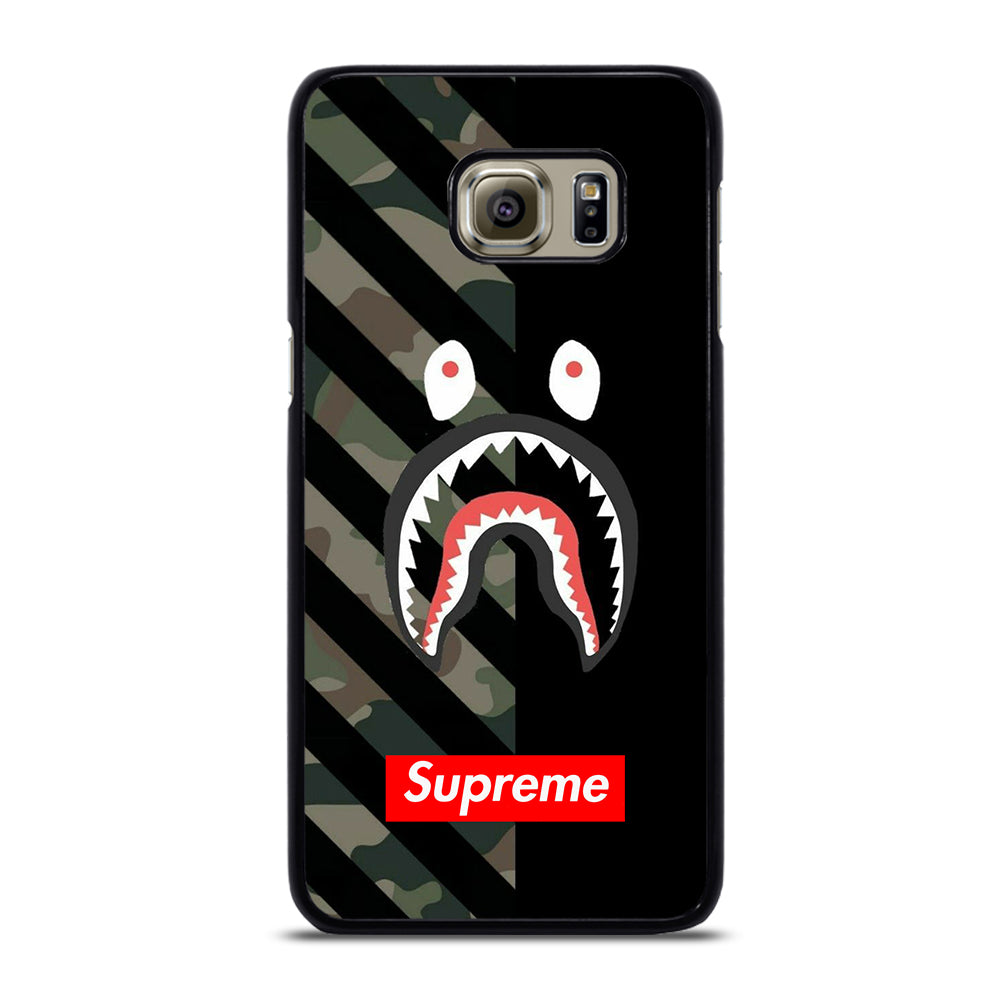 CAMO BAPE SHARK SUPR Samsung Galaxy S6 Edge Plus Case