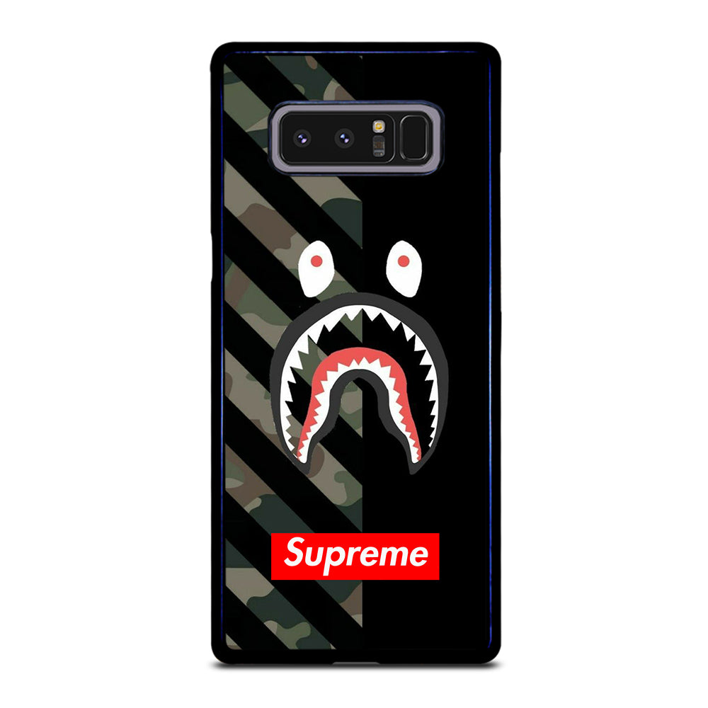 CAMO BAPE SHARK SUPR Samsung Galaxy Note 8 Case