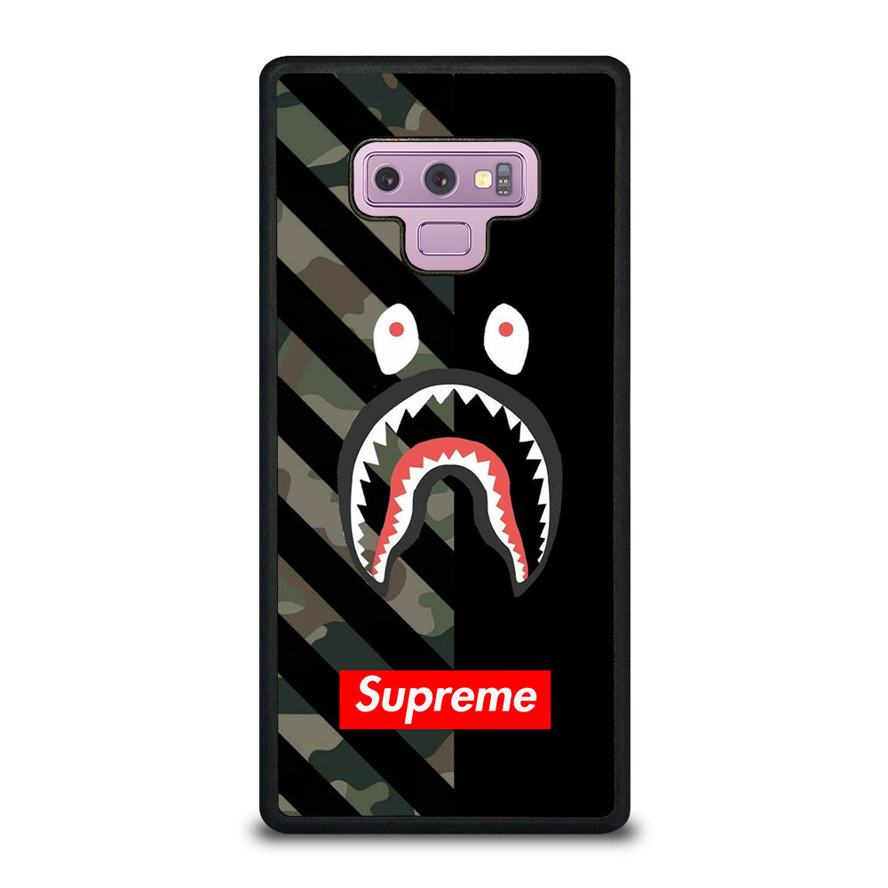 CAMO BAPE SHARK SUPR Samsung Galaxy Note 9 Case