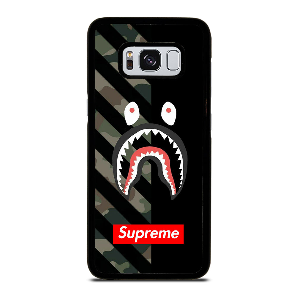 CAMO BAPE SHARK SUPR Samsung Galaxy S8 Case