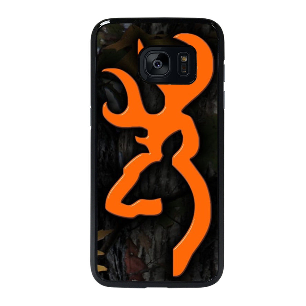CAMO BROWNING SYMBOL Samsung Galaxy S7 Edge Case
