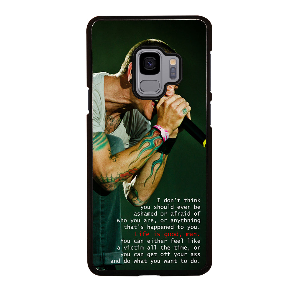CHESTER BENNINGTON SCREEMS Samsung Galaxy S9 Case