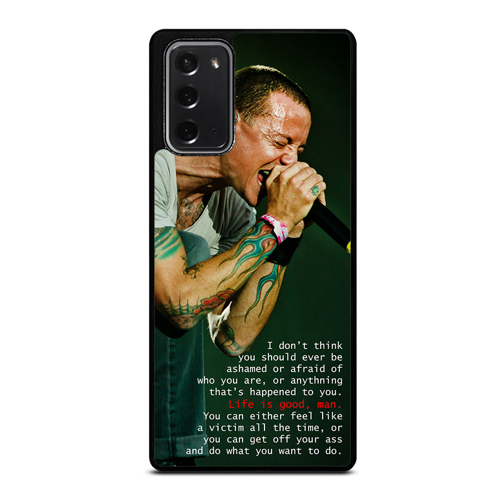 CHESTER BENNINGTON SCREEMS Samsung Galaxy Note 20 Case