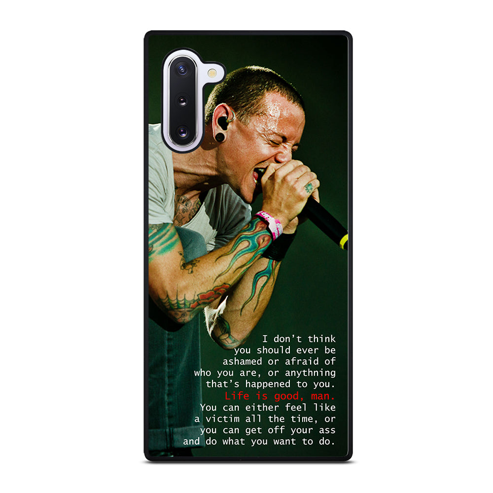 CHESTER BENNINGTON SCREEMS Samsung Galaxy Note 10 Case