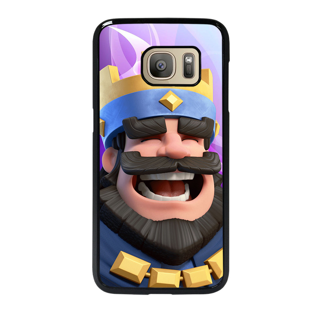 CLASH ROYAL KING SMILING Samsung Galaxy S7 Case
